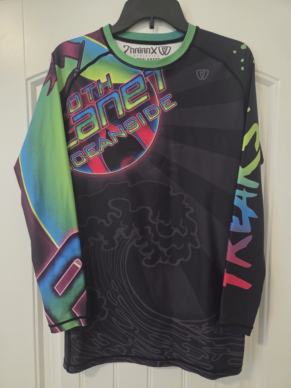 PHALANX 10th PLANET FREAKS VINTAGE L/S RASHGUARD FOR GRAPPLING AND MMA